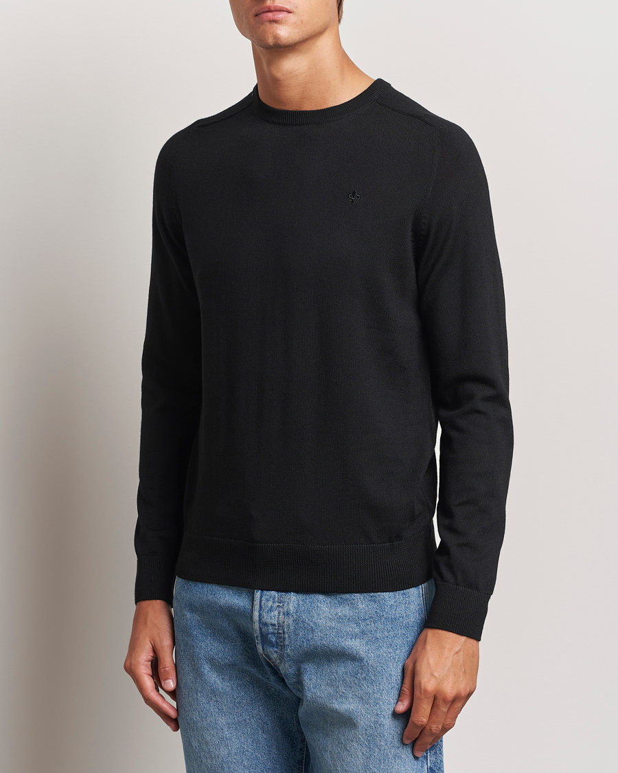 Uomini |  | Morris | Merino O-neck Black