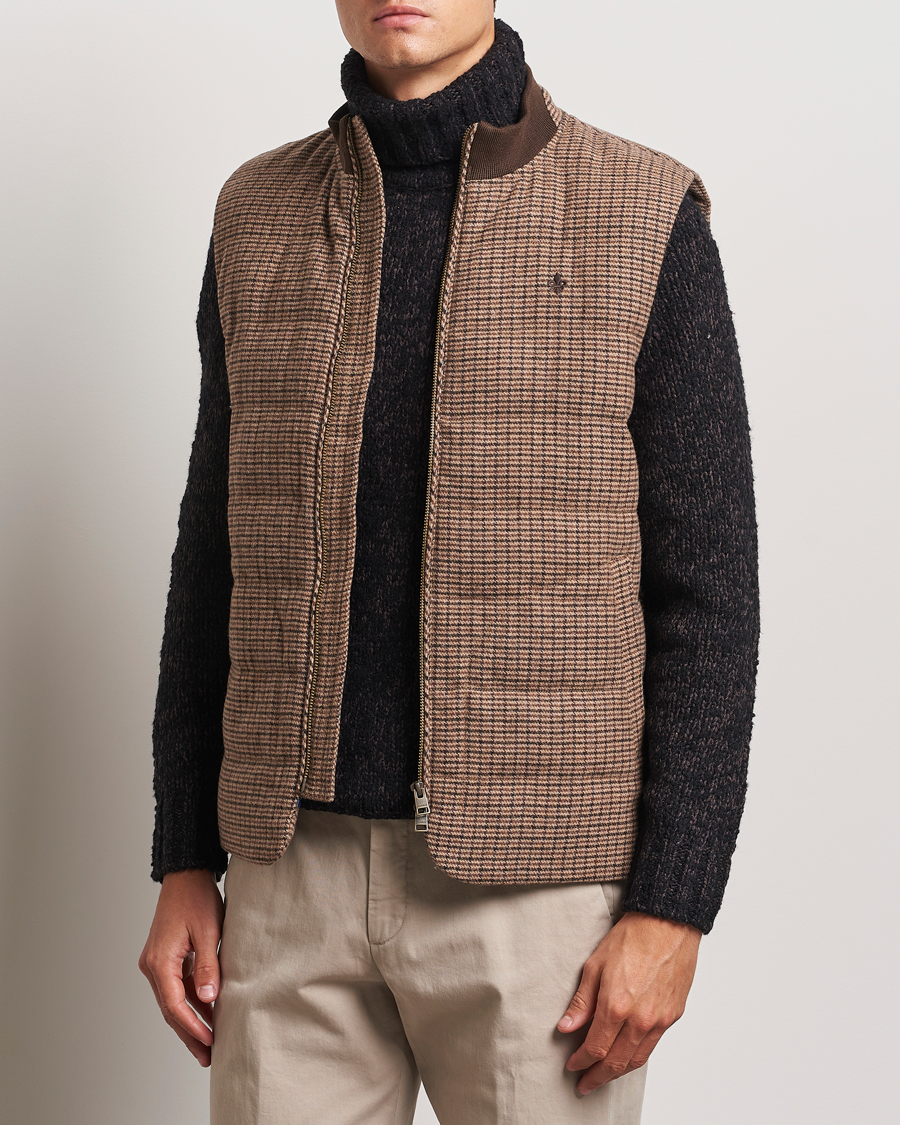 Uomini | Giacche classiche | Morris | Welch Wool Gilet Brown