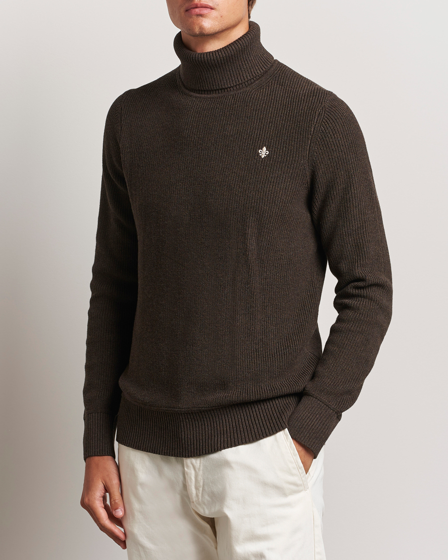 Uomini | Dolcevita | Morris | Bernard Cotton Rollneck Brown