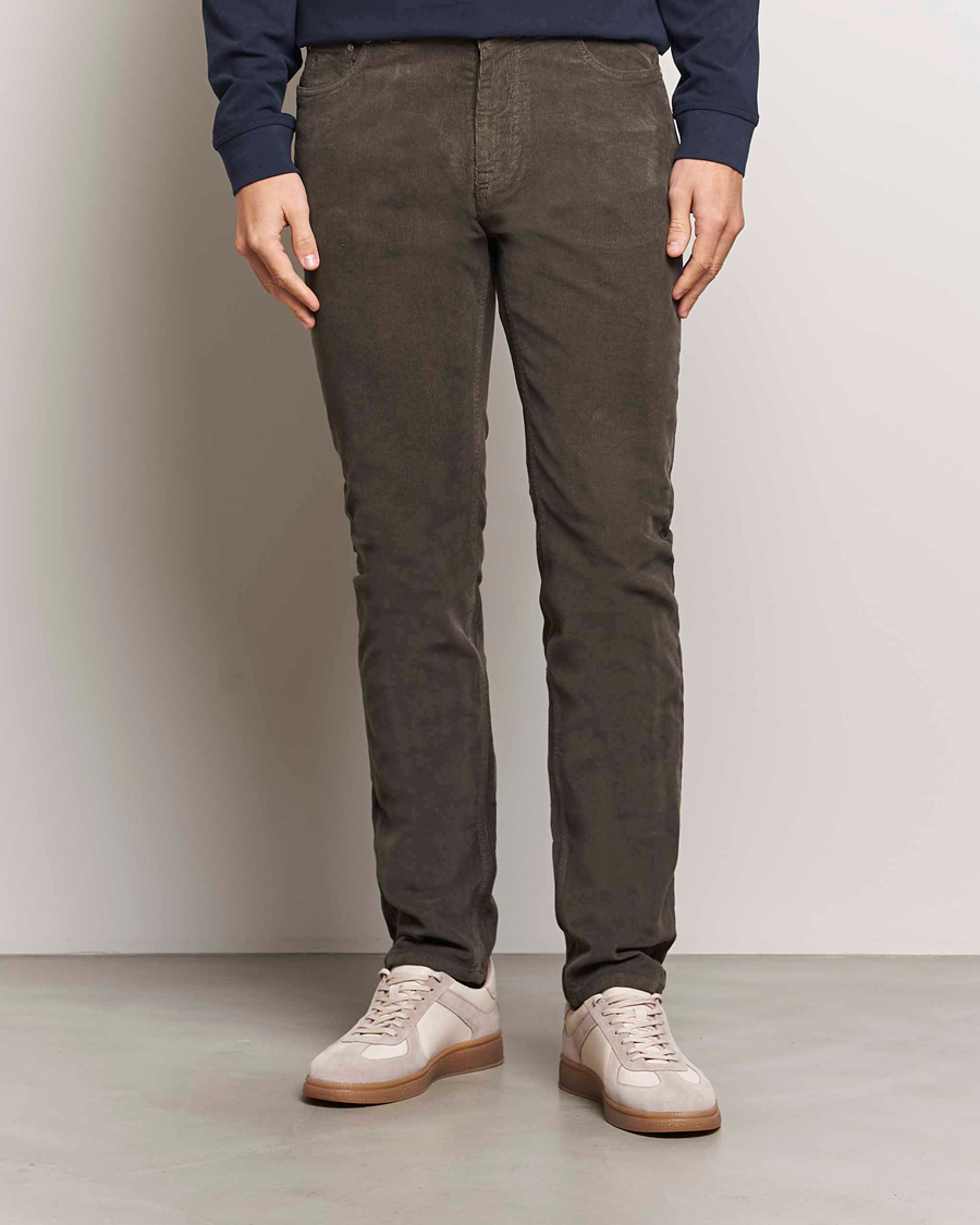 Uomini |  | Morris | James Corduroy 5-Pocket Pant Olive