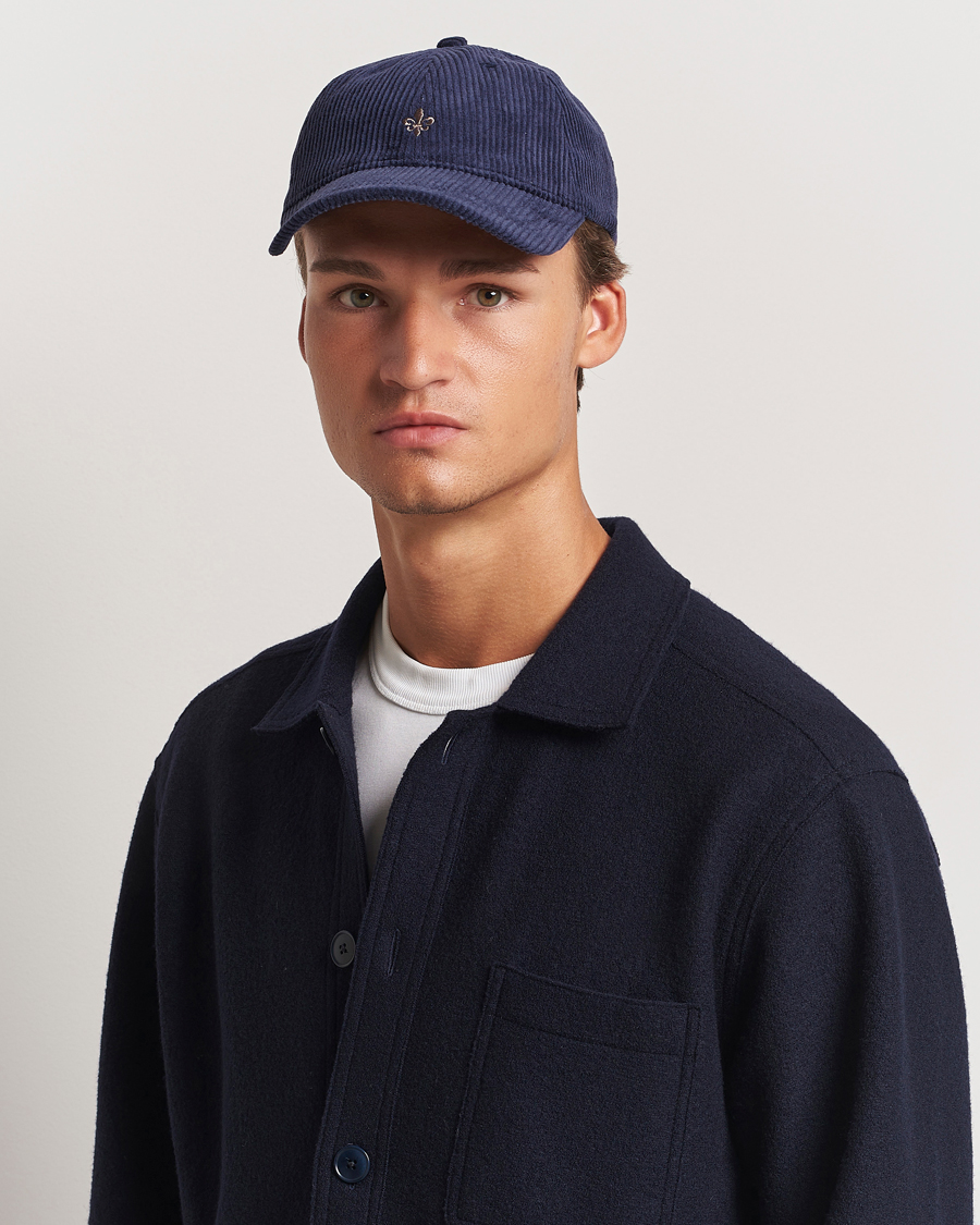 Uomini |  | Morris | Lily Corduroy Cap Blue