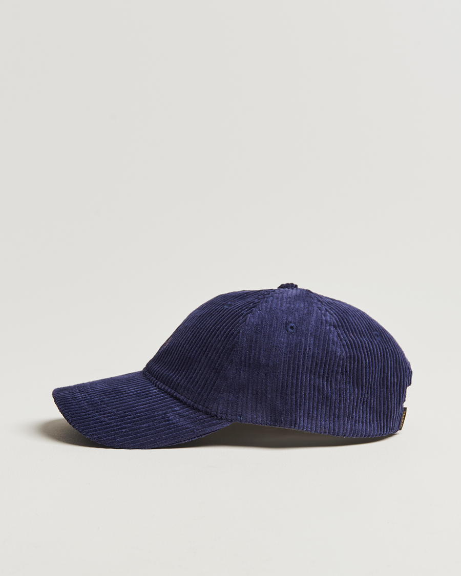 Uomini | Cappelli & Berretti | Morris | Lily Corduroy Cap Blue