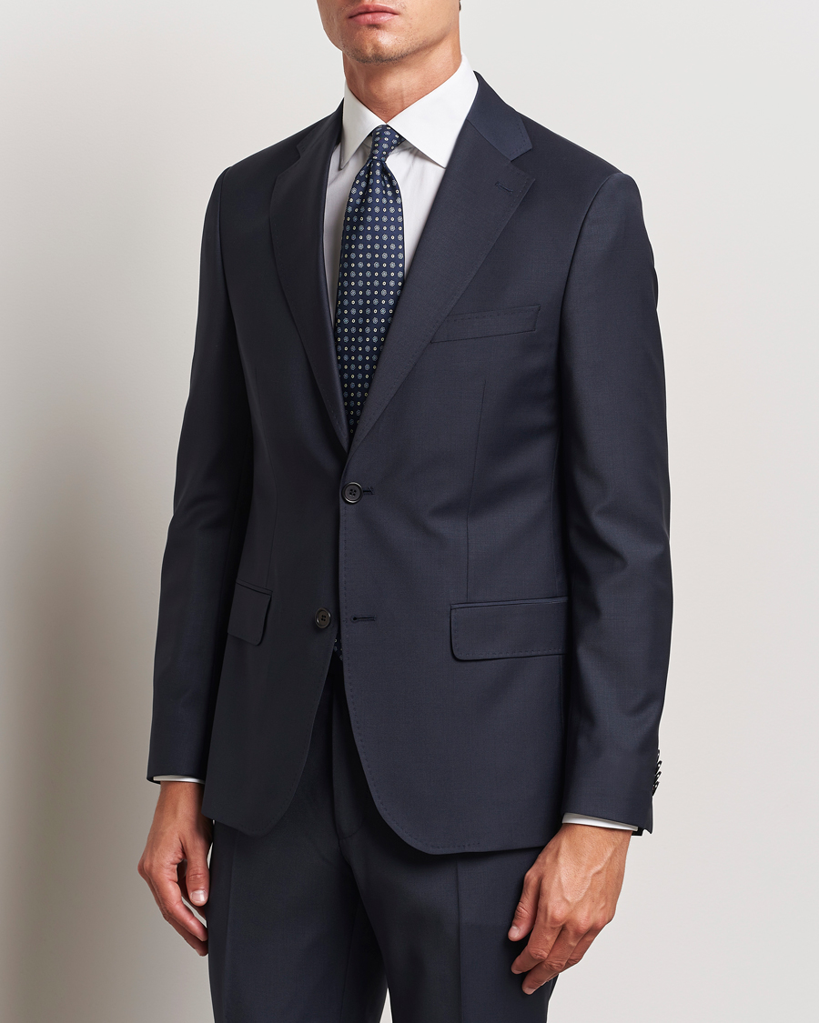 Uomini | Morris | Morris Heritage | Morris Wool Suit Blazer Navy