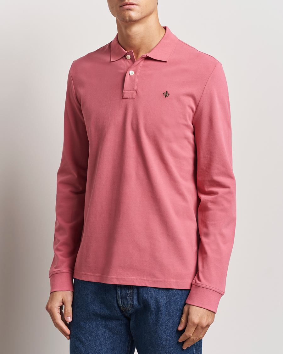 Uomini | Polo a maniche lunghe | Morris | Camden Long Sleeve Polo Pink