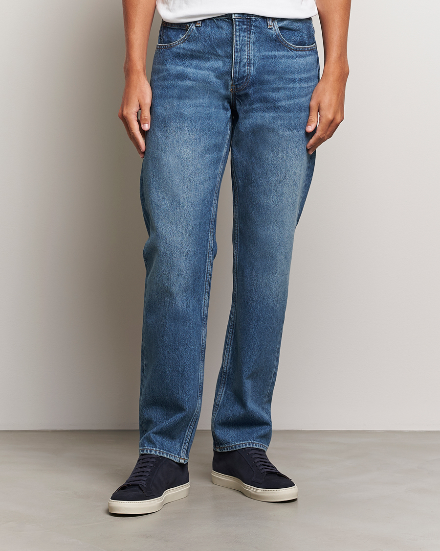 Uomini | Straight leg | FRAME | The Straight Jeans Blue Gold