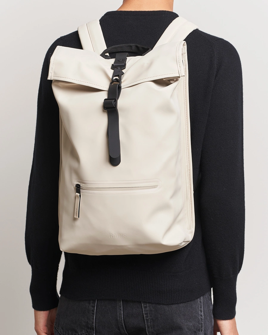 Uomini | Accessori | RAINS | Rolltop Rucksack Dune