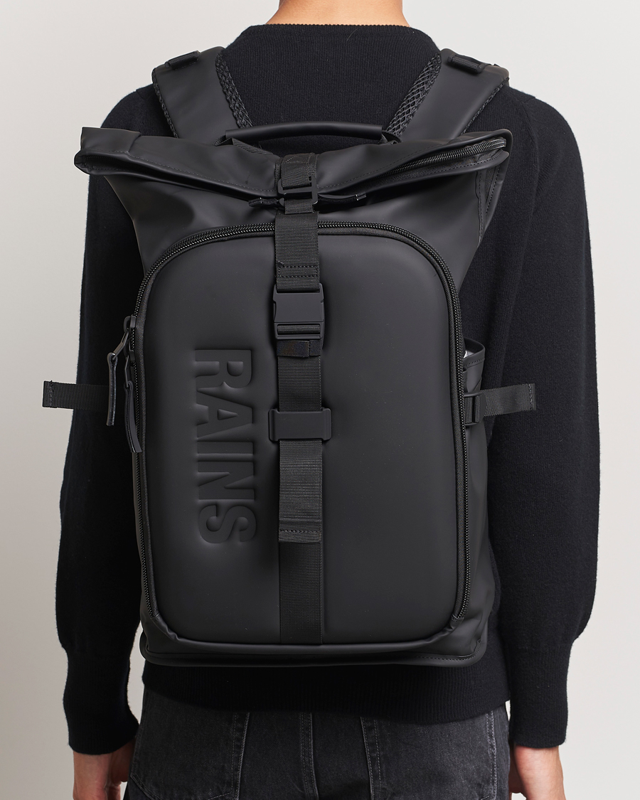 Uomini | Accessori | RAINS | Texel Moulded Backpack Black