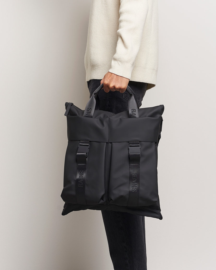 Uomini |  | RAINS | Trail Tote Bag Black