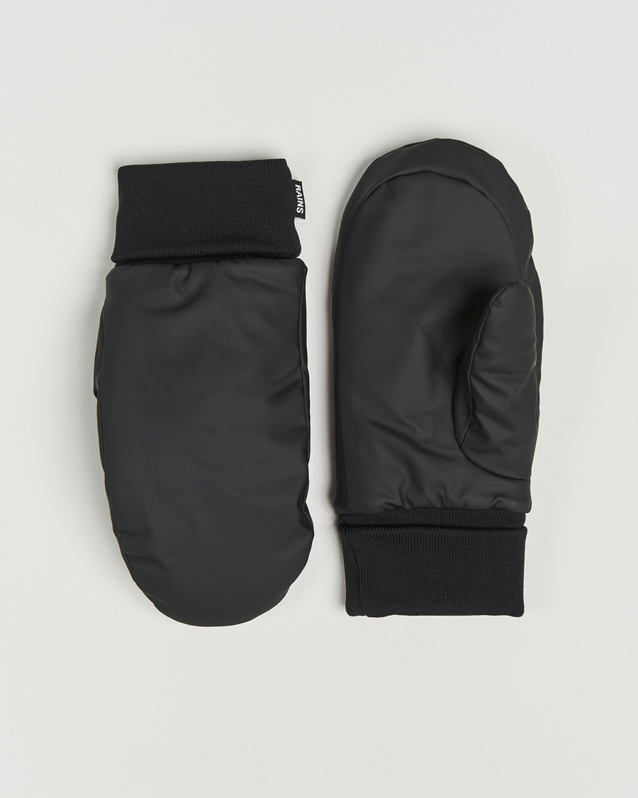 Uomini | RAINS Alta Puffer Mittens Black | RAINS | Alta Puffer Mittens Black