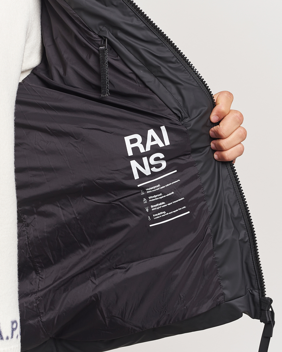 Uomini | Giacche | RAINS | Alta Puffer Jacket Black
