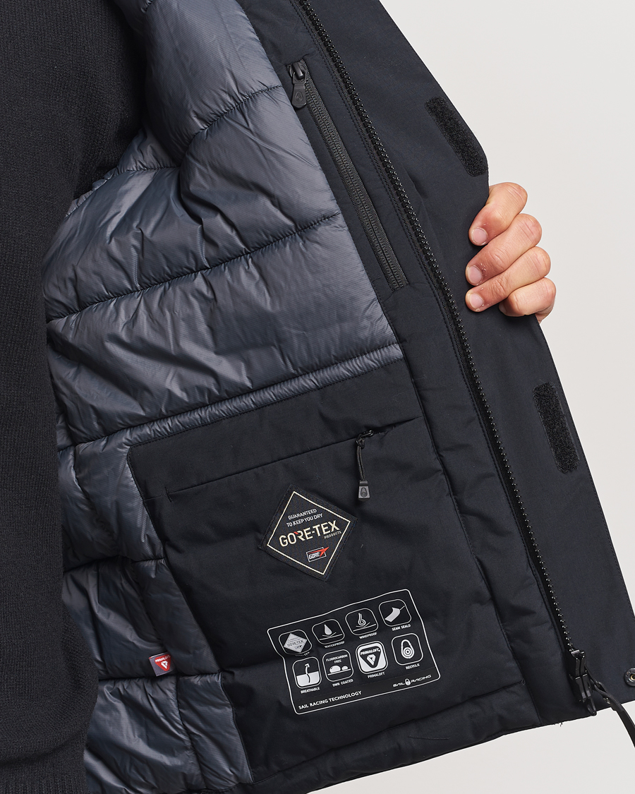 Uomini | Giacche | Sail Racing | Glacier Bay Gore-Tex Down Hooded Jacket Carbon
