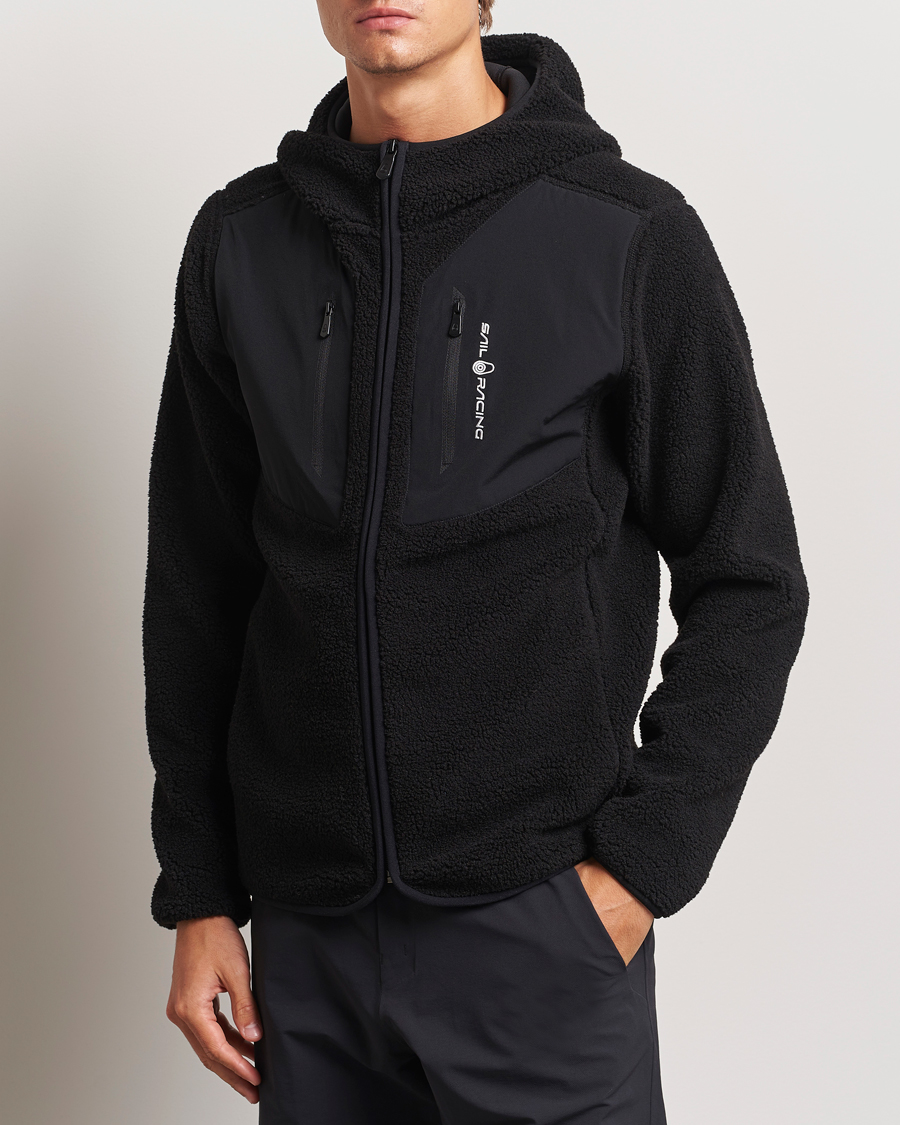 Uomini | Felpe con cappuccio | Sail Racing | Patrol Pile Full Zip Hoodie Carbon