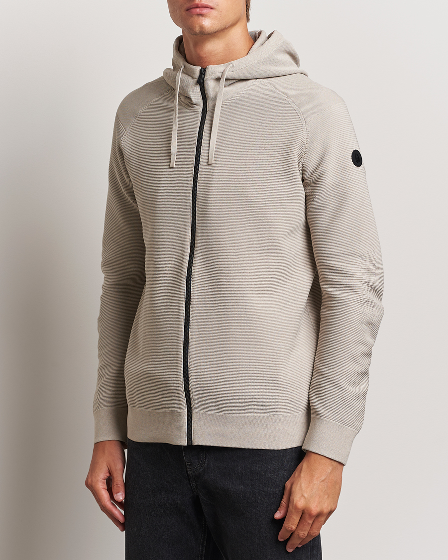 Uomini | Felpe con cappuccio | Sail Racing | Element Seamless Full Zip Hoodie Sand