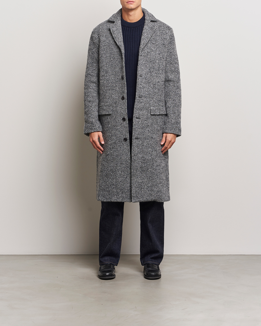 Uomini | Giacche | Samsøe Samsøe | Tefsa Wool Coat Black Melange