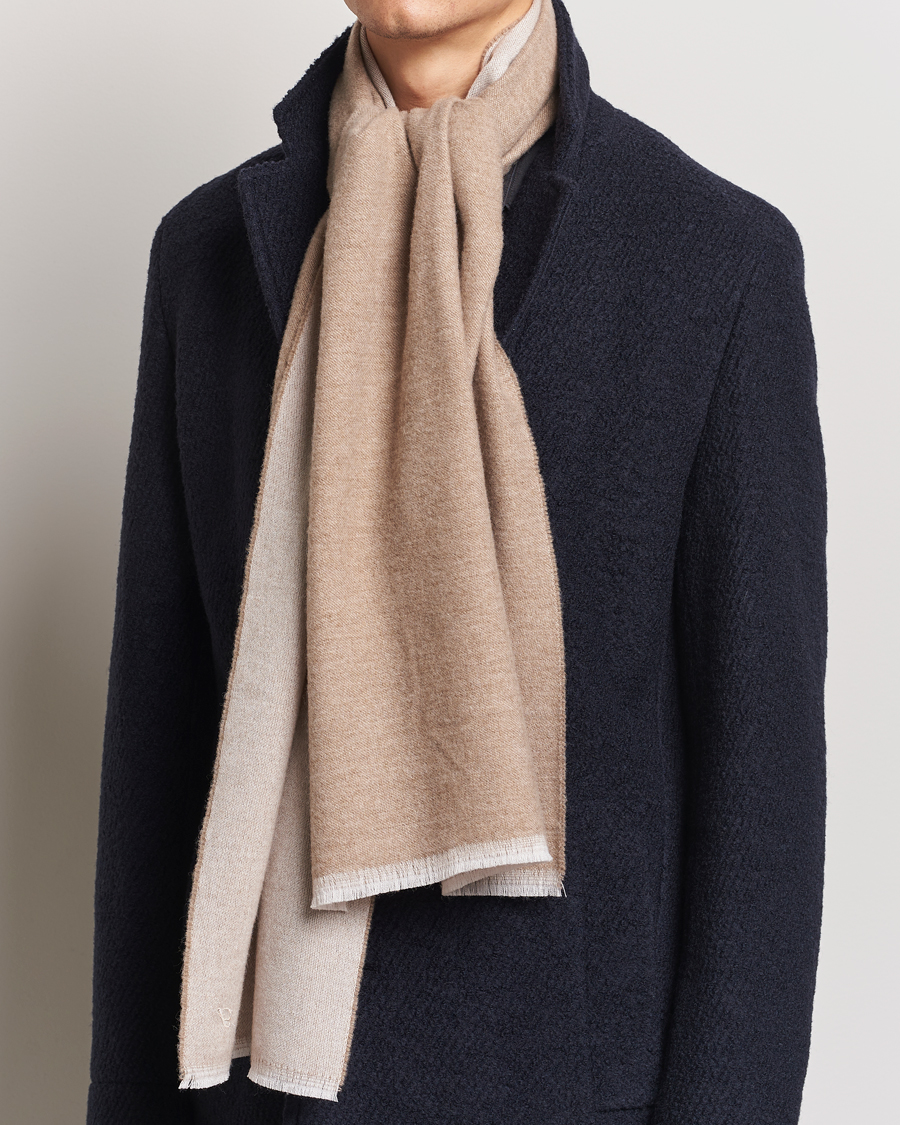 Uomini |  | Stenströms | Wool Scarf Beige