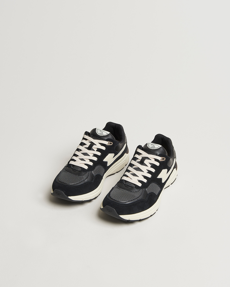 Uomini |  | Stepney Workers Club | Amiel S-Strike Suede Sneaker Black