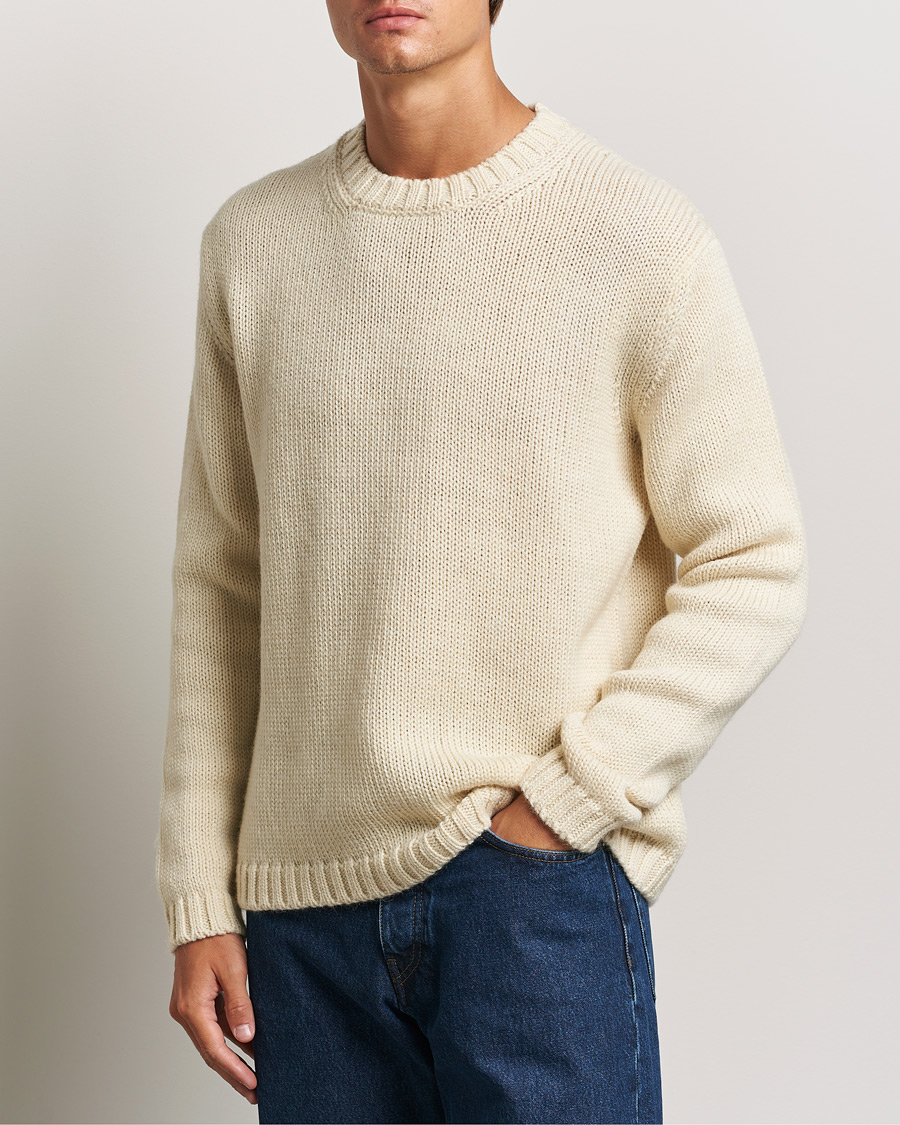 Uomini | Maglioni a maglia | Tiger of Sweden | Gregory Swedish Wool Sweater Seashell