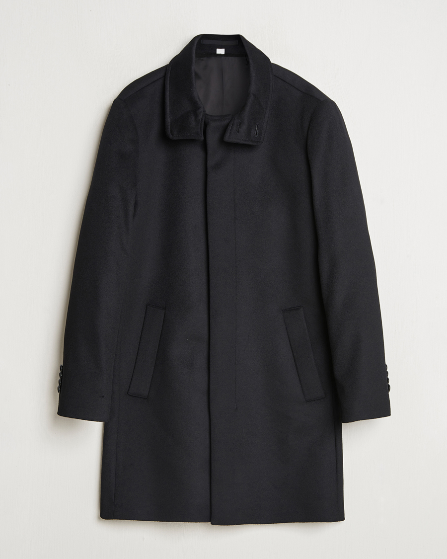 Uomini | Giacche | Tiger of Sweden | Aleric Stand Up Collar Coat Black