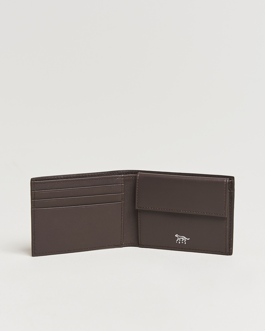 Uomini |  | Tiger of Sweden | Wivalius Leather Wallet Dark Brown