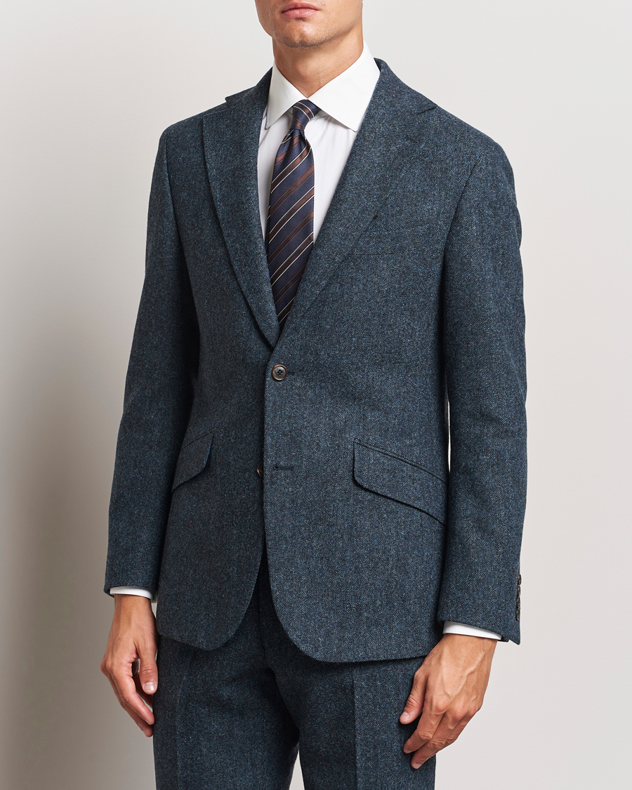 Uomini | Smart casual | Walker Slater | Edward Wool Donegal Blazer Navy