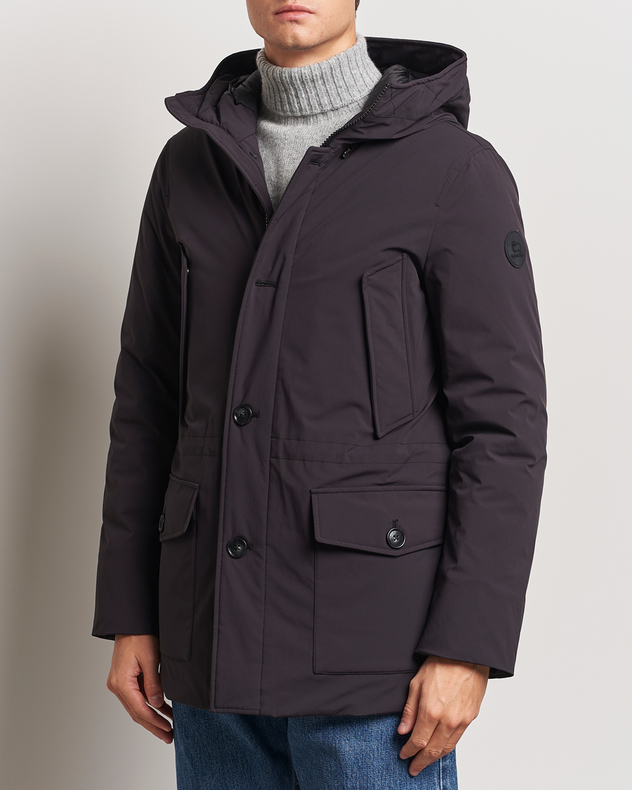 Uomini | Giacche invernali | Woolrich | Arctic Stretch Parka Black