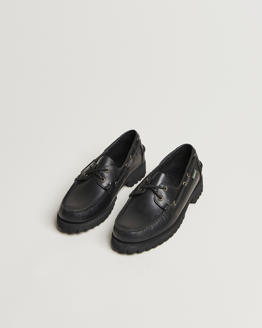 Uomini | Nya produktbilder | Sebago | Ranger Waxy Loafer Total Black