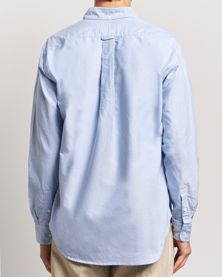 Uomini | Camicie | Gitman Vintage | Button Down Oxford Shirt Light Blue