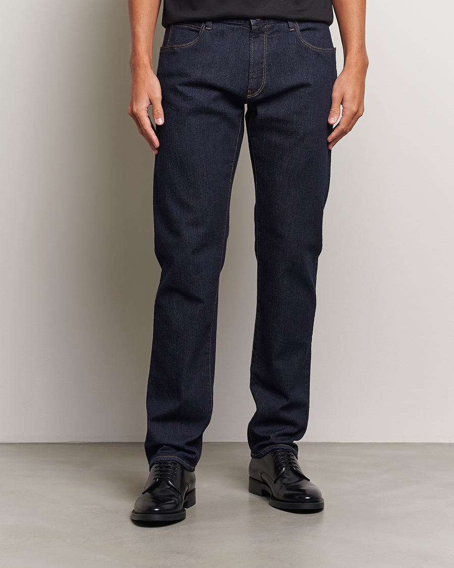 Uomini | Straight leg | Giorgio Armani | 5-Pocket Denim Pants Dark Indigo