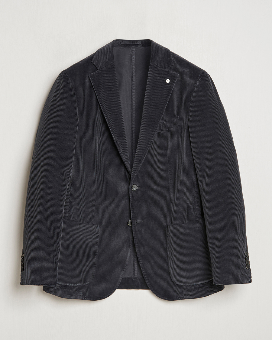 Uomini | Blazers | L.B.M. 1911 | Jack Corduroy Blazer Grey