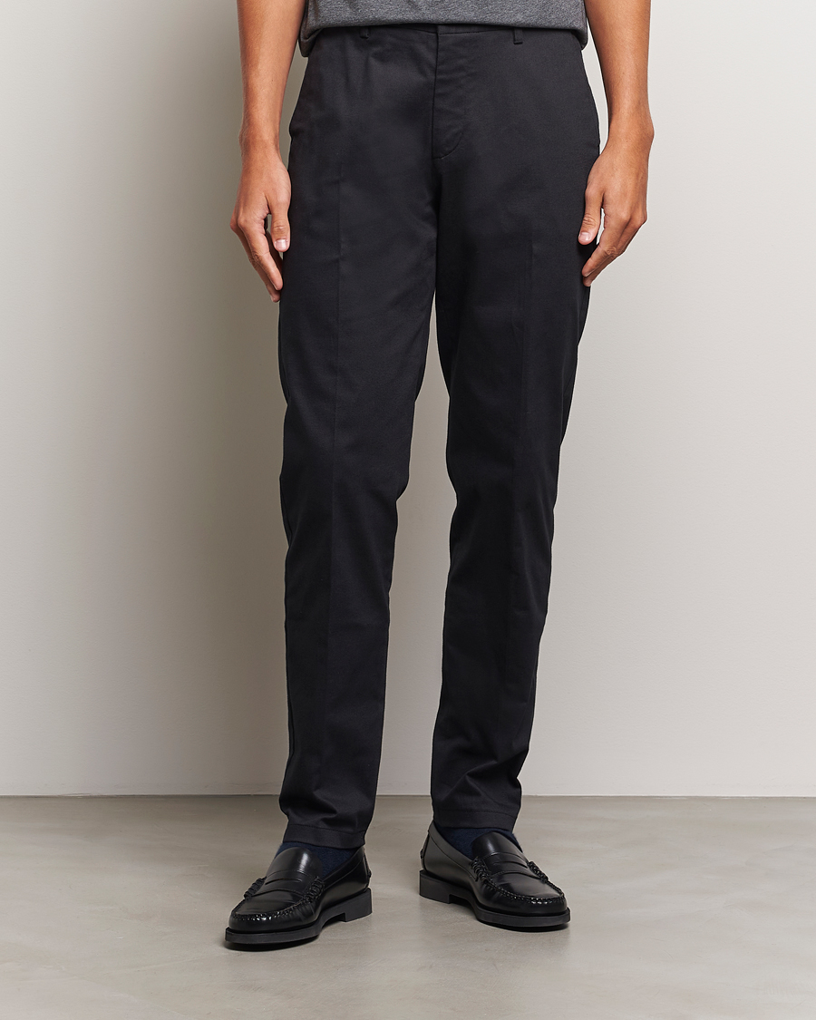 Uomini |  | LES DEUX | Como Reg Cotton Pants Black