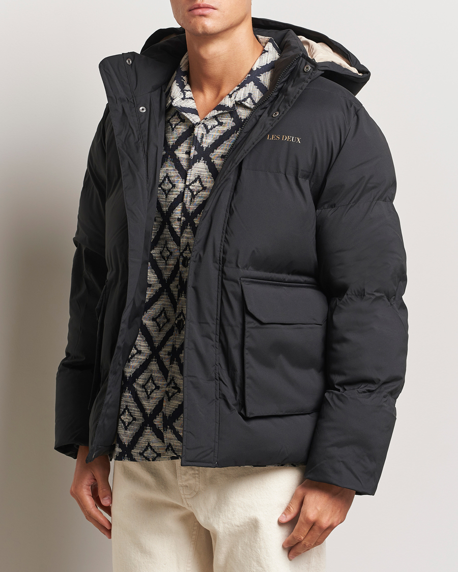Uomini | Giacche | LES DEUX | Montreal Puffer Jacket Black