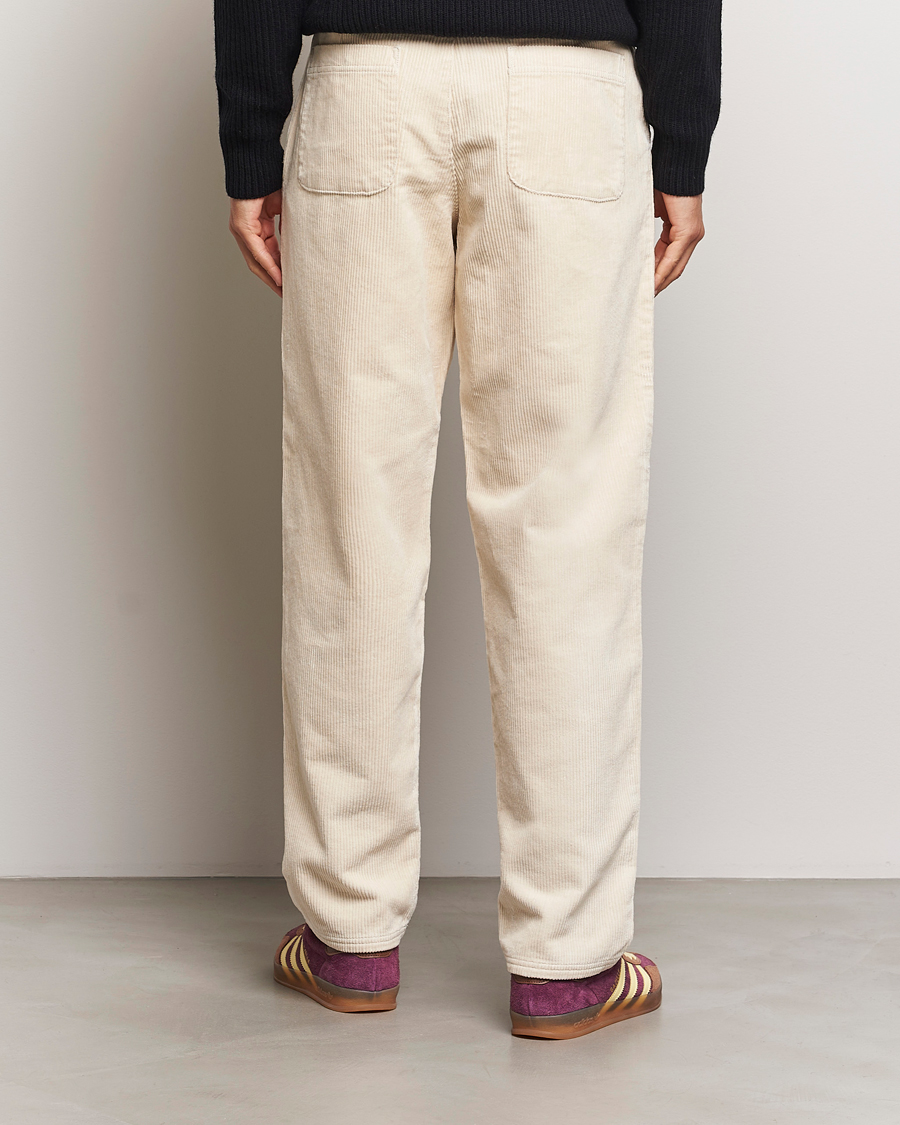 Uomini | Pantaloni | LES DEUX | Kody Heavy Corduroy Pants Ivory