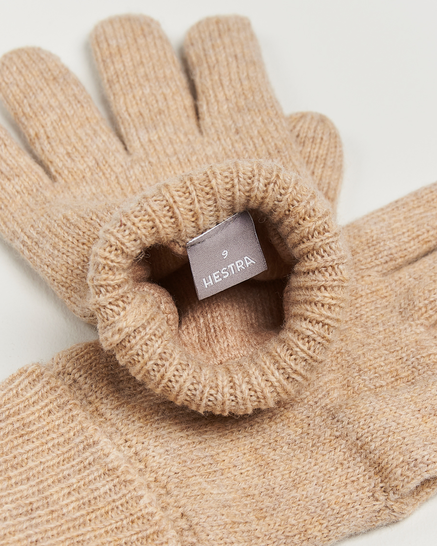 Uomini |  | Hestra | Raggwool Glove Beige