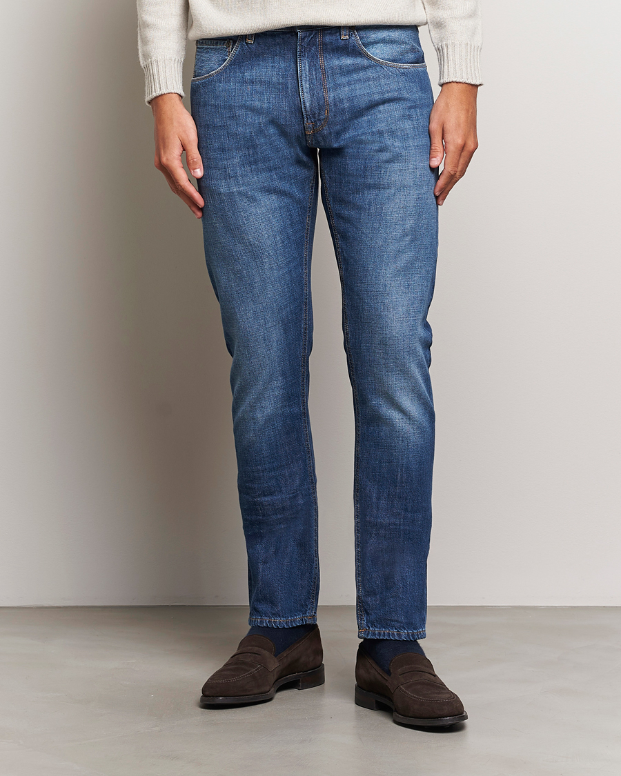 Uomini | Italian Department | PT01 | Slim Fit Jeans Medium Blue