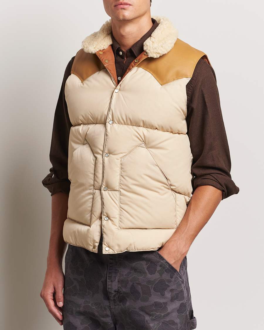 Uomini | Giacche autunnali | Rocky Mountain Featherbed | Christy Vest Light Beige