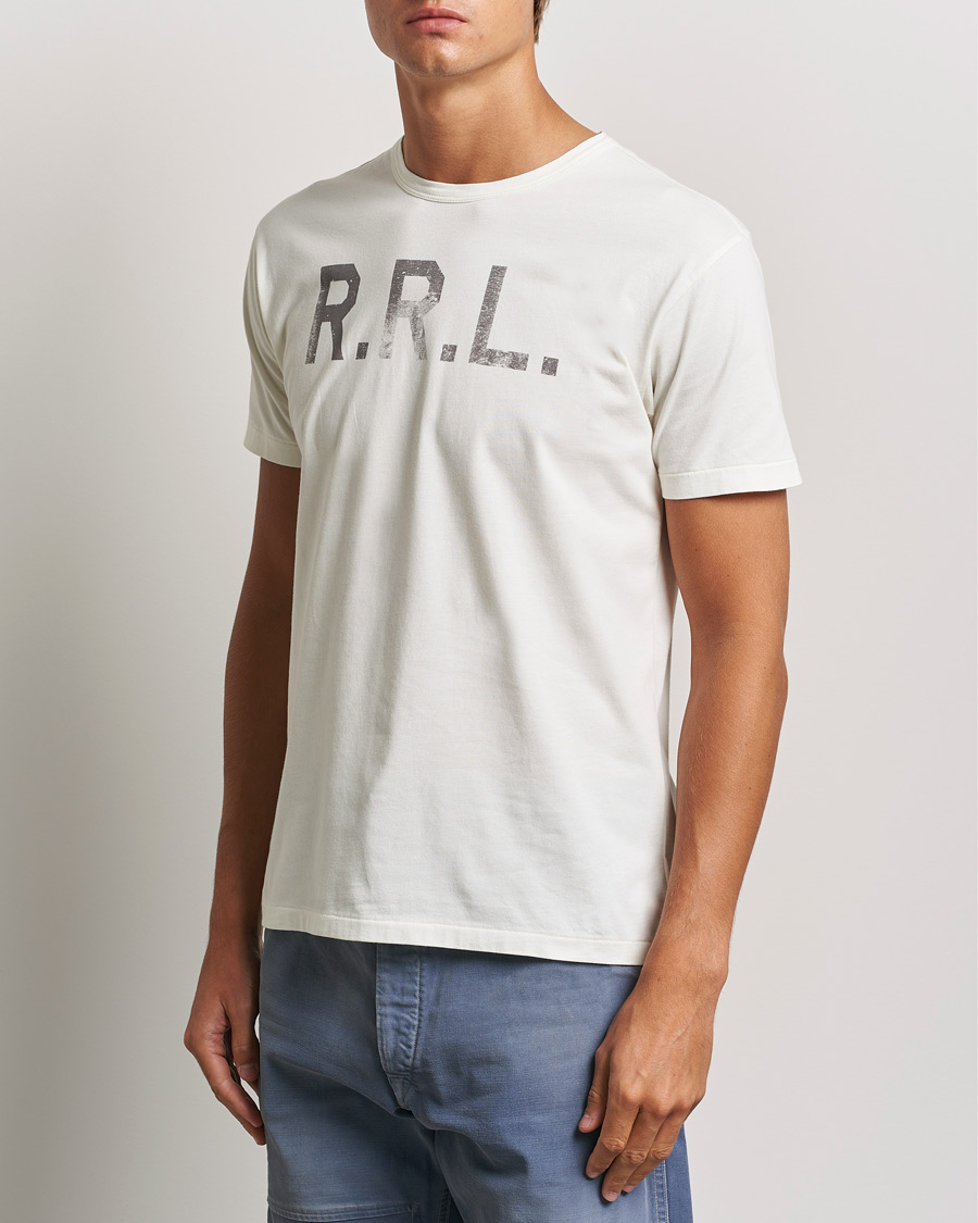 Uomini | RRL | RRL | Graphic Short Sleeve T-Shirt White