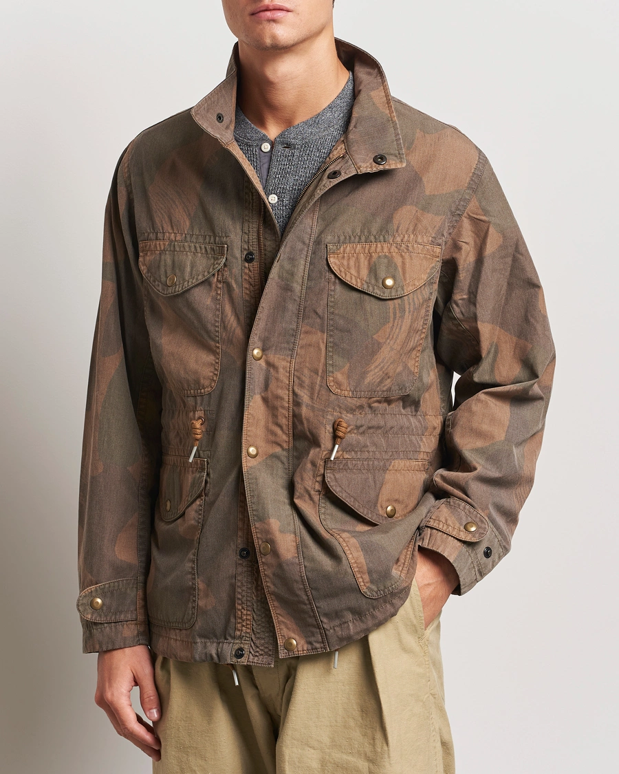 Uomini | Giacche da campo | RRL | Riley Unlined Field Jacket Brush Stroke Camo