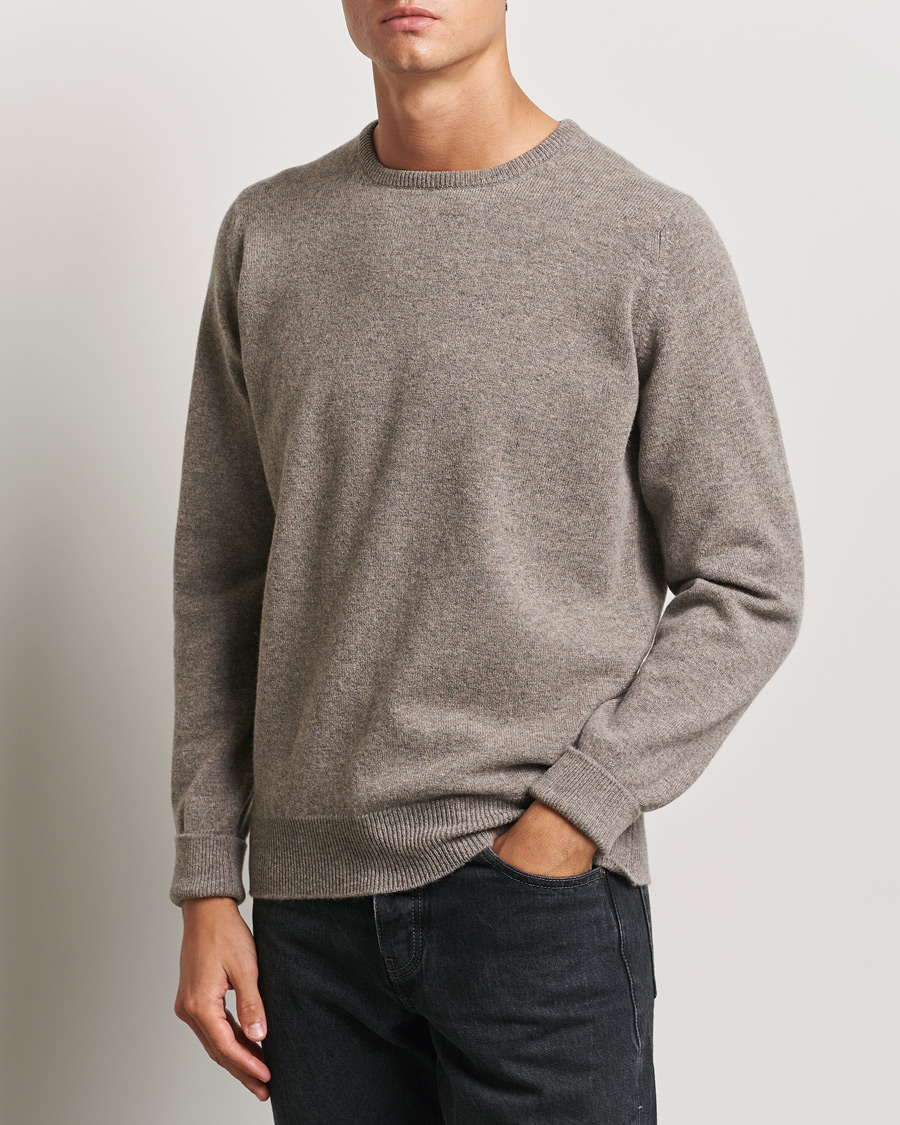 Uomini | Maglie a girocollo | William Lockie | Rob Lambswool Crewneck Vole