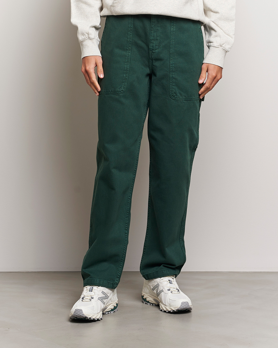 Uomini | Pantaloni | Palmes | Broom Trousers Bottle Green