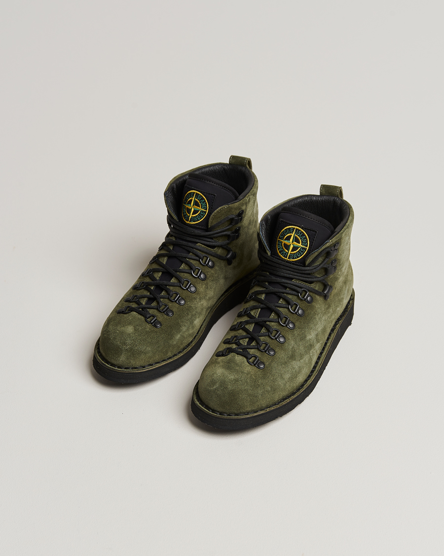 Uomini |  | Stone Island | Suede Boot Sage