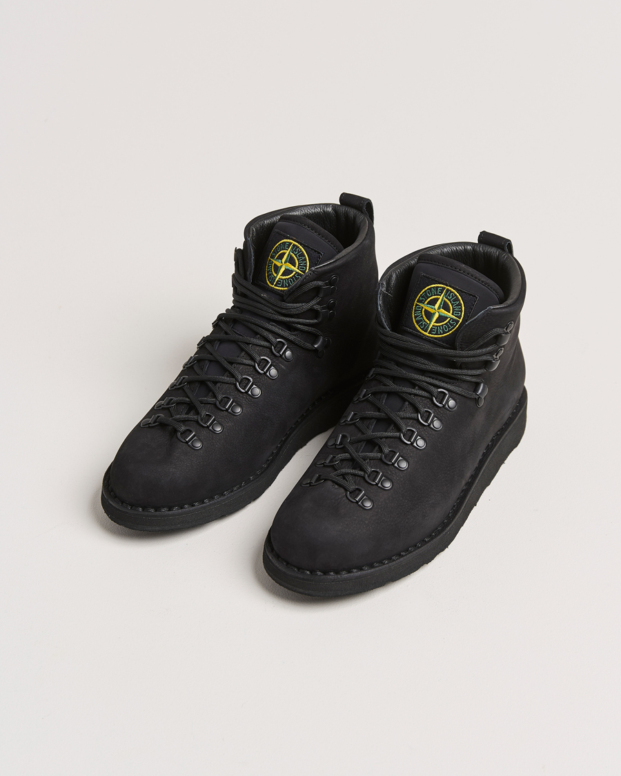 Uomini |  | Stone Island | Nubuck Boot Black