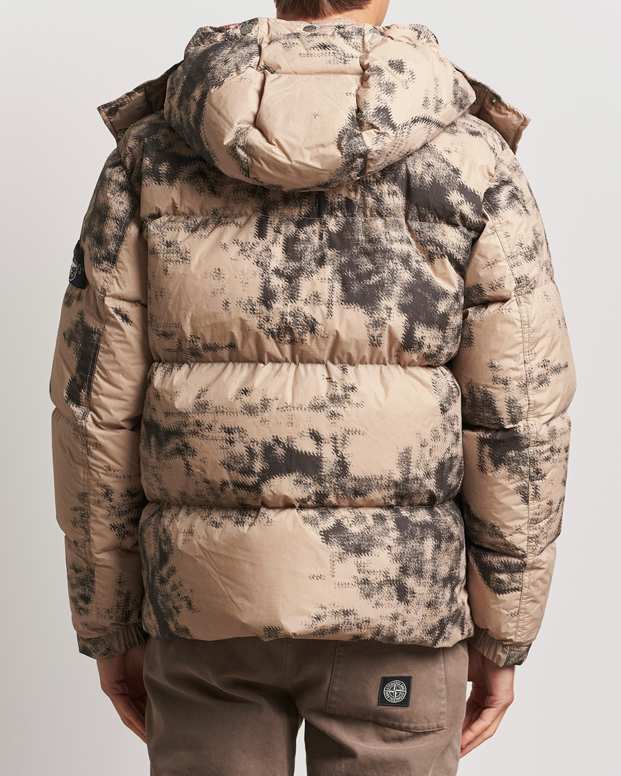 Uomini | Giacche | Stone Island | Thermo Sensitive Camo Down Jacket Dove Grey
