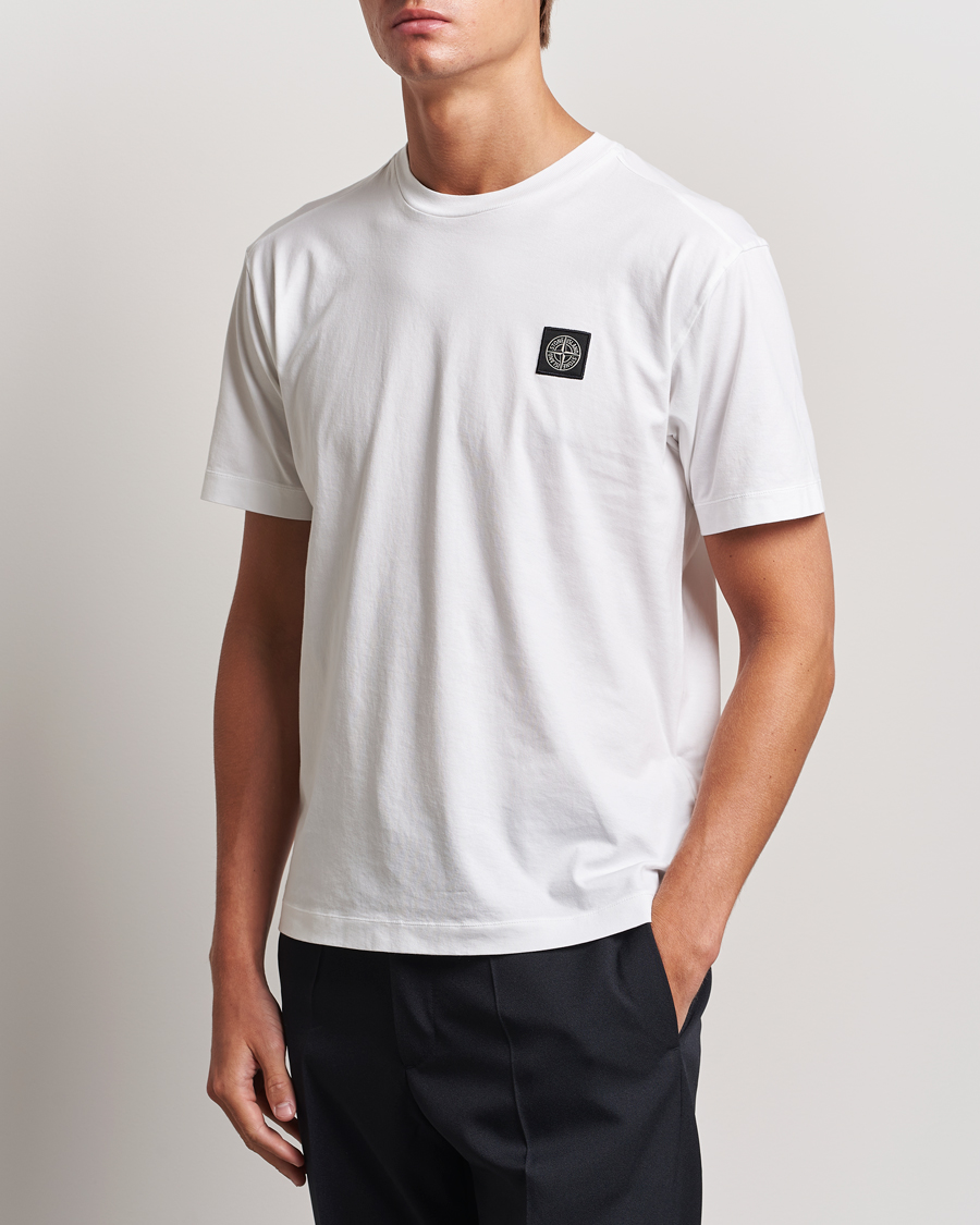 Uomini | Abbigliamento | Stone Island | Garment Dyed Jersey T-Shirt White