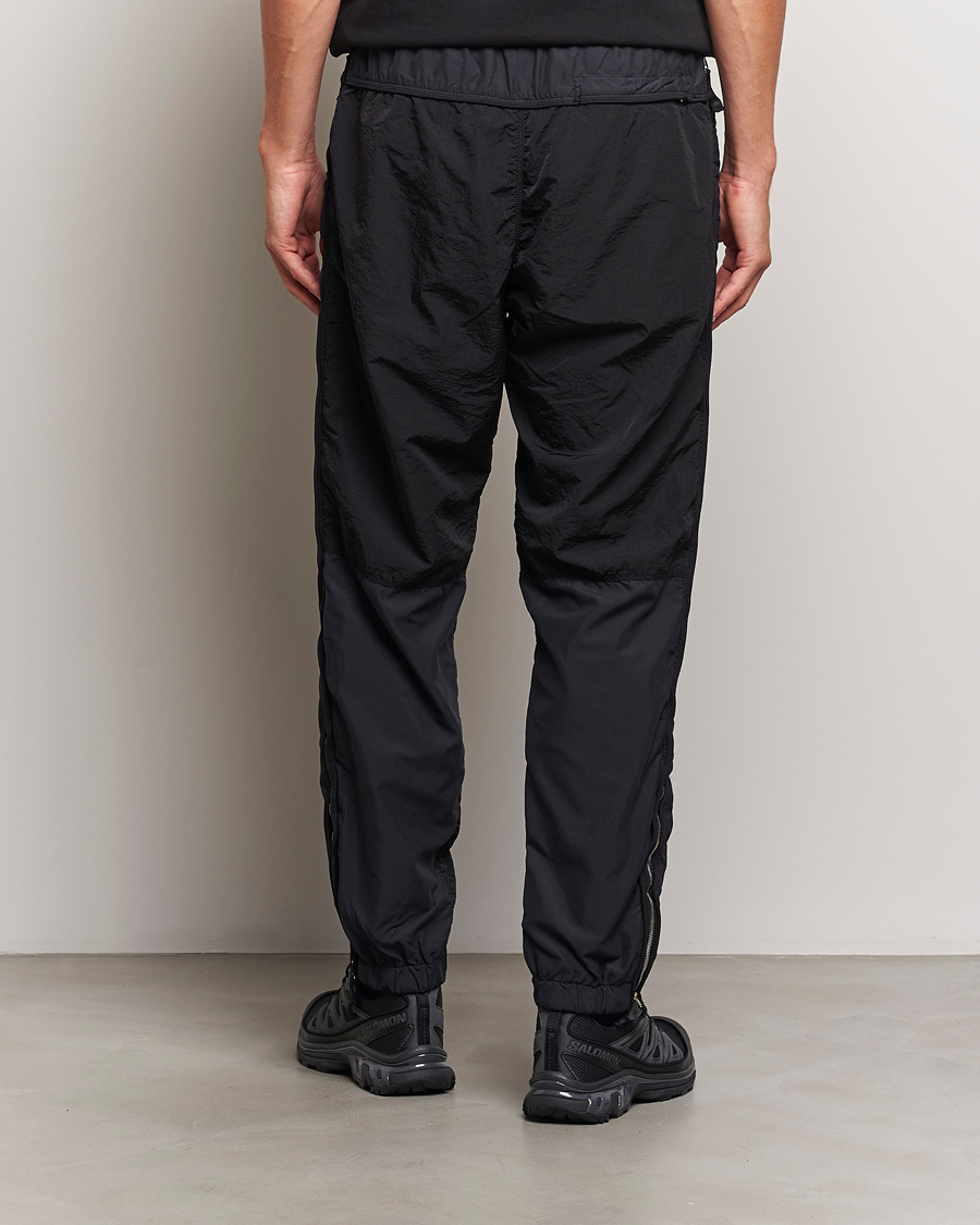 Uomini | Pantaloni | Stone Island | Washed Nylon Jogger Pants Black