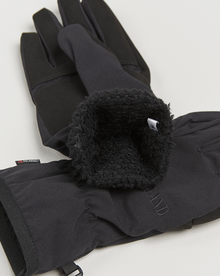 Uomini | Guanti | Stone Island | Soft Shell-R_e Recycled Gloves Black