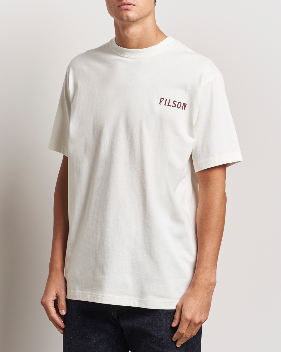 Uomini |  | Filson | Printed Cotton T-Shirt Snow White