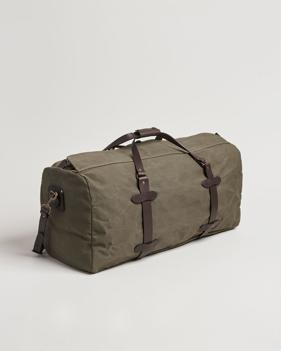 Uomini |  | Filson | Rugged Twill Duffle Large Otter Green