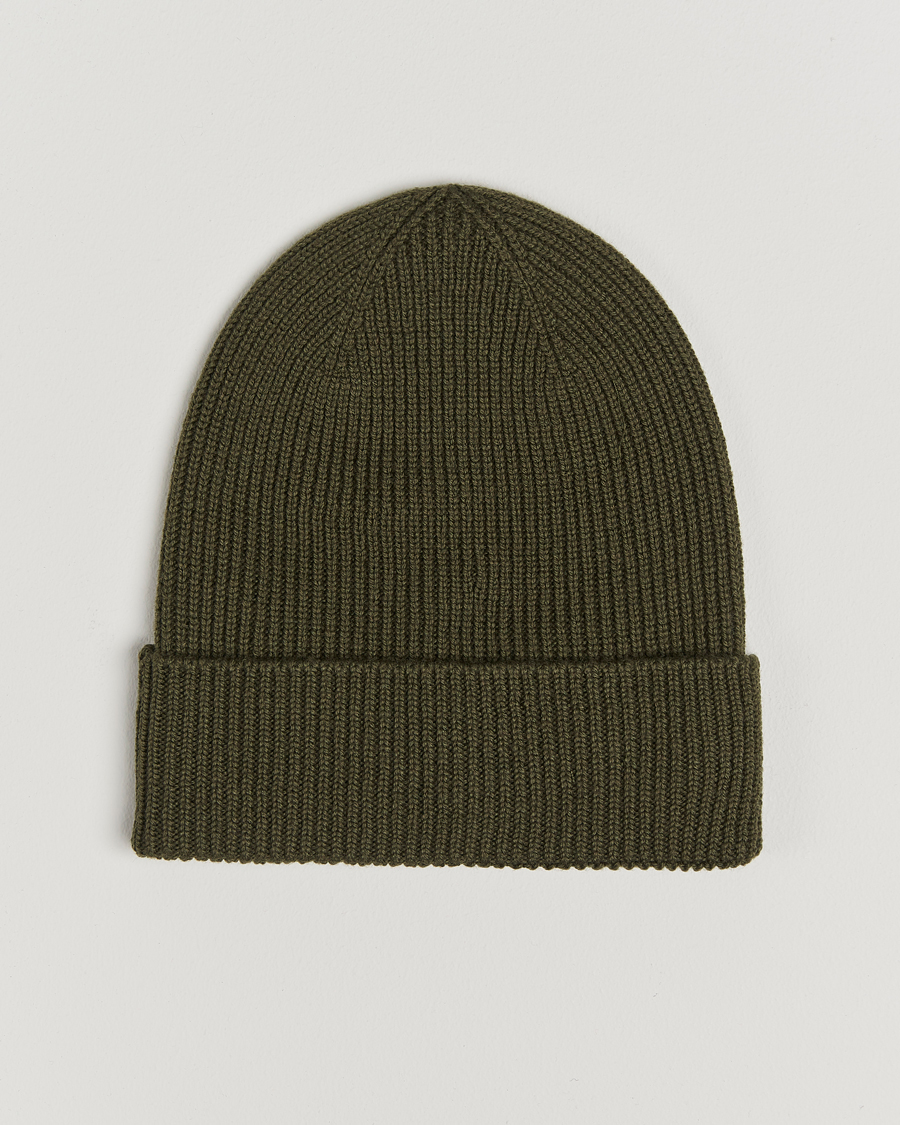 Uomini |  | Moncler | Rib Wool Beanie Military