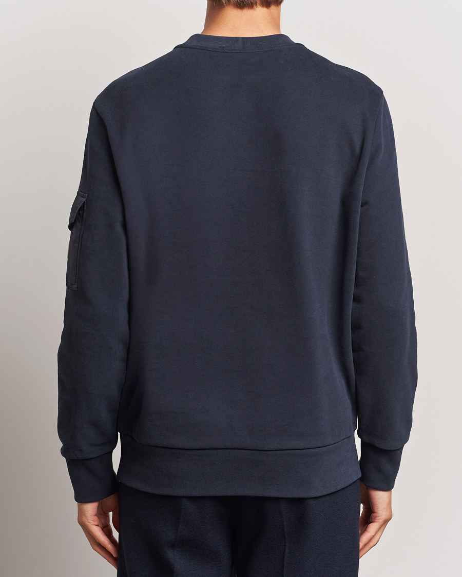 Uomini | Maglieria | Moncler | Pocket Sleeve Sweatshirt Navy