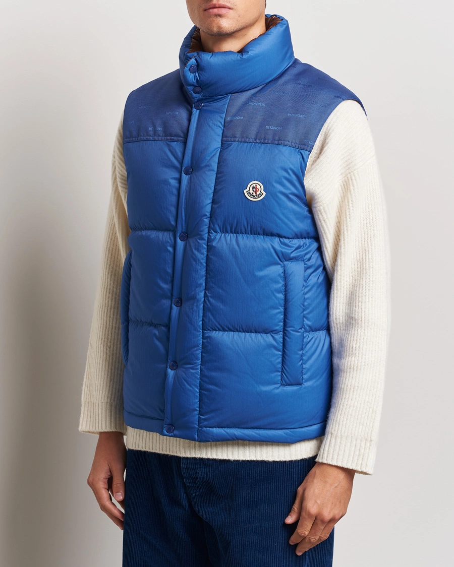 Uomini |  | Moncler | Verone Down Jacket Blue